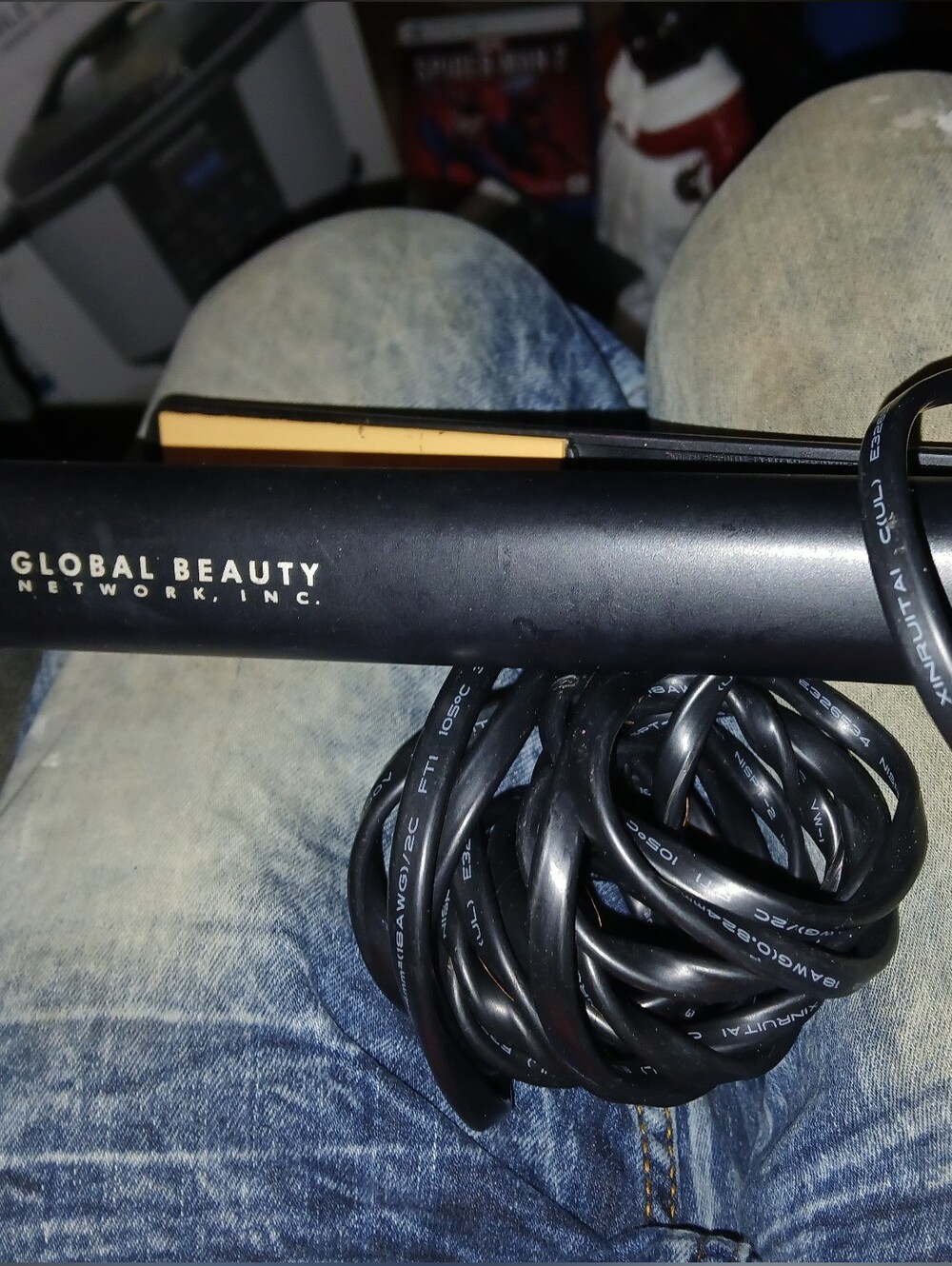 Professikna Grade Hair Straightner Gold Plates by Global Beauty Network Inc